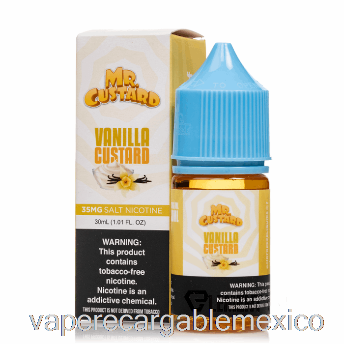 Vape Recargable Natillas De Vainilla - Mr Custard Sales - 30ml 50mg